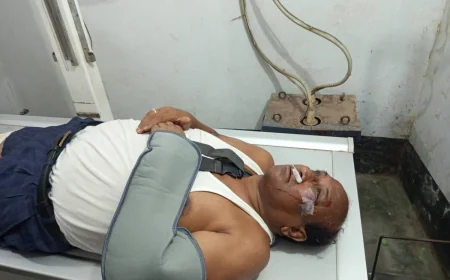 মোটর সাইকেল দুর্ঘটনায়  বিএনপি নেতা আহত