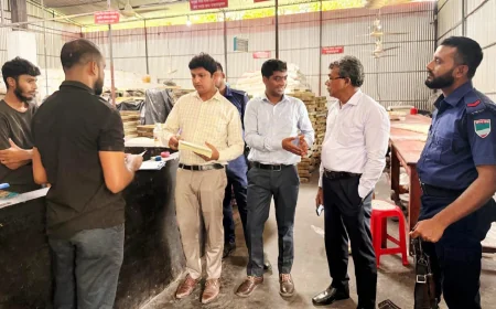 মাগুরায় বেকারিকে ৫০ হাজার টাকা জরিমানা করলো জাতীয় ভোক্তা অধিকার