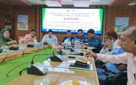 অর্থনৈতিক শুমারি-২০২৪ এর চূড়ান্ত ফলাফল প্রচার ও স্ট্যাটিসটিক্যাল বিজনেস রেজিস্ট্রার বিষয়ক কর্মশালা অনুষ্ঠিত
