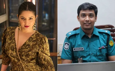 পরীমনি বিতর্কে শেষ পর্যন্ত চাকরি হারালেন সাবেক ডিবি কর্মকর্তা