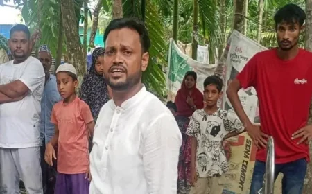 সম্পত্তির বিরোধে বাবার লাশ দাফনে বাধা ও সন্তানদের মধ্যে মারামারি