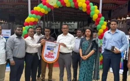 ফরিদপুরে অনুষ্ঠিত হলো ‘চাকরি মেলা-২০২৬’