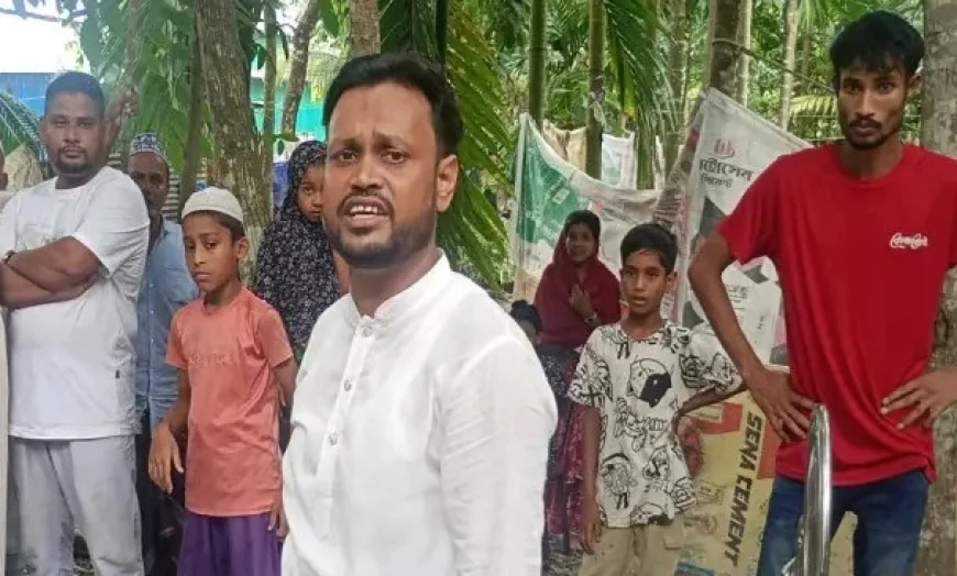 সম্পত্তির বিরোধে বাবার লাশ দাফনে বাধা ও সন্তানদের মধ্যে মারামারি