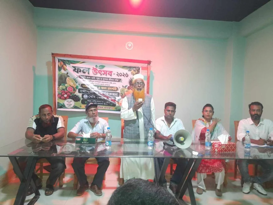 নড়াইলে বেবী কেয়ার স্কুলের ফল উৎসবের আয়োজন