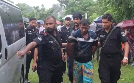 নড়াইলের কালিয়ায় ওয়ান শুটার গান ও গুলিসহ সন্ত্রাসী গ্রেপ্তার