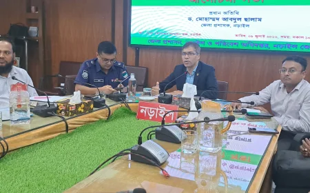 নড়াইলে বিশ্ব পরিবেশ দিবস পালিত, চিত্রাঙ্কন প্রতিযোগিতার বিজয়ীদের পুরস্কার প্রদান