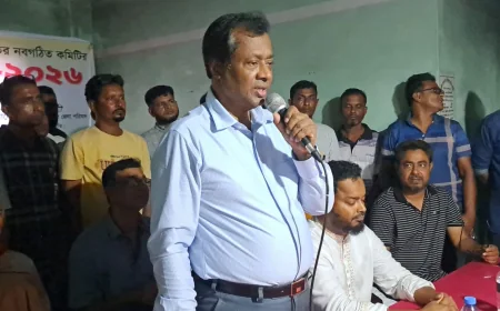 নড়াইলে বাস-মিনিবাস পরিবহন মালিক সমিতির নবগঠিত কমিটির অভিষেক অনুষ্ঠিত