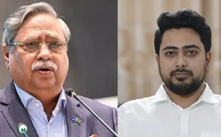 রাষ্ট্রপতির পদত্যাগের পর গ্রেপ্তারের দাবি নাহিদ ইসলামের