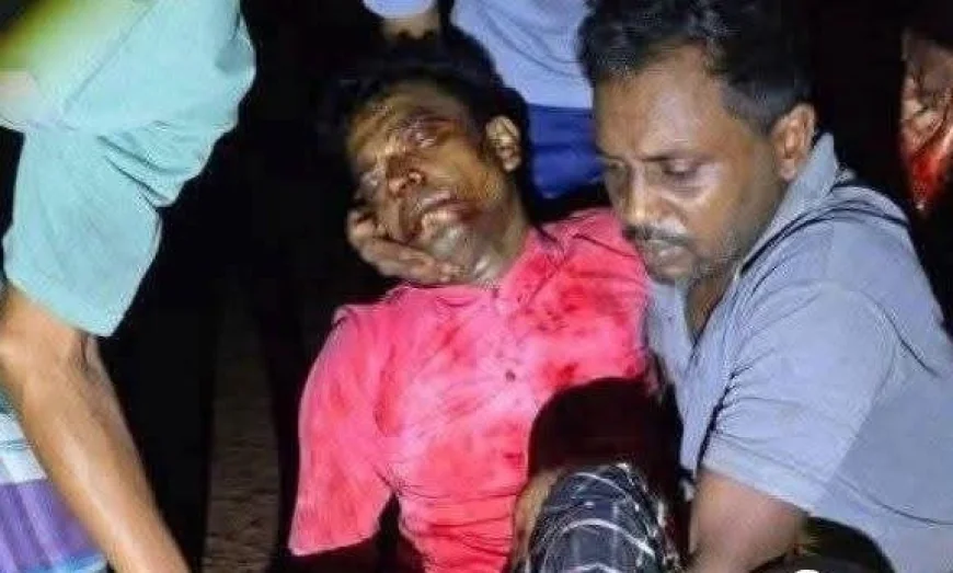 নড়াইলের কালিয়ায়  এক ইউপি সদস্যকে কুপিয়ে হত্যা
