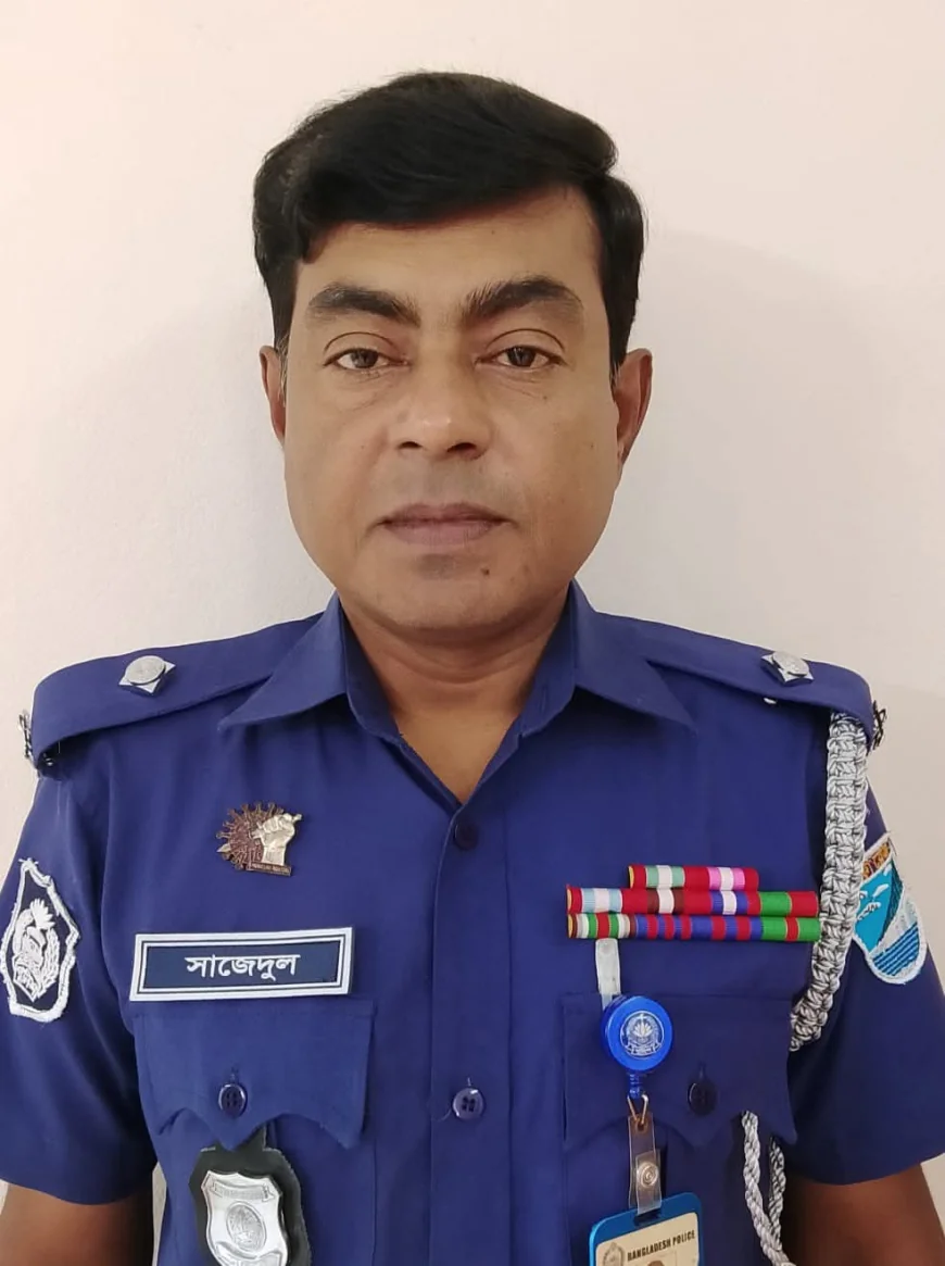 আলোচিত অভিযান ও আইনশৃঙ্খলা কার্যক্রমে আলোচনায় শ্রীনদী তদন্ত কেন্দ্রের ইনচার্জ সাজেদুল ইসলাম