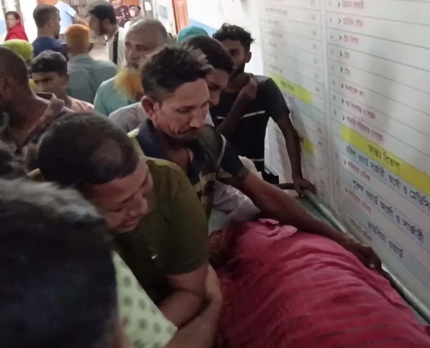 সেতুতে দেয়া লোহার বারে লেগে মারা গেলেন গরু ব্যবসায়ী