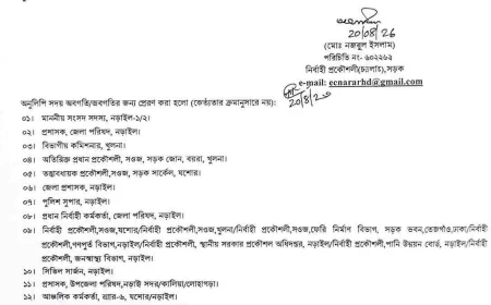 ২১ ও ২২ আগস্ট বড়দিয়া মহাজন ফেরিঘাটে যান চলাচল বন্ধ