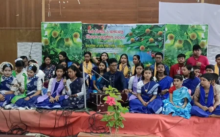 নড়াইলে নানা  আয়োজনে বর্ষা ঋতুকে বিদায়