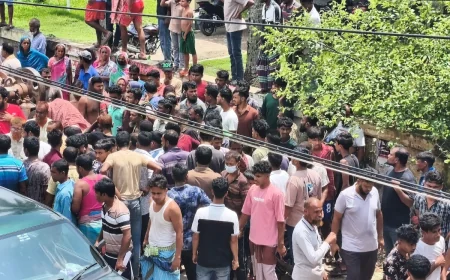 নড়াইলে দাঁড়িয়ে থাকা ট্রাকে ট্রলির ধাক্কায় চালক নিহত