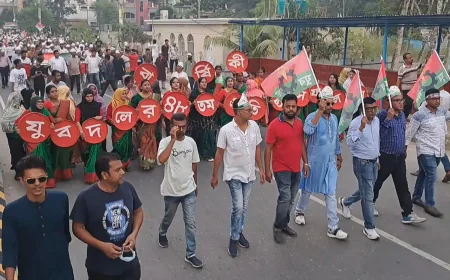 নড়াইলে জাতীয়তাবাদী  যুবদলের  প্রতিষ্ঠাবার্ষিকী পালিত