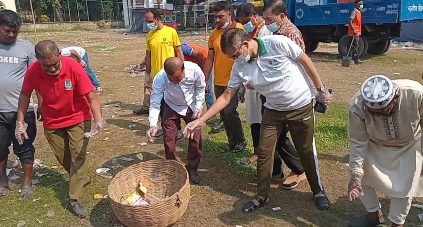 নড়াইলে পরিচ্ছন্নতা অভিযান পরিচালিত