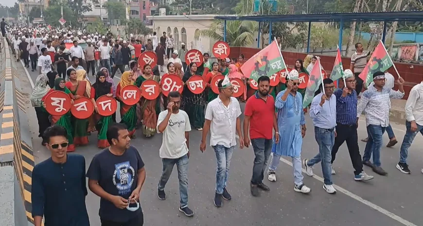 নড়াইলে জাতীয়তাবাদী  যুবদলের  প্রতিষ্ঠাবার্ষিকী পালিত