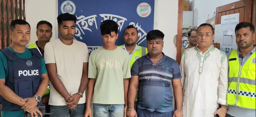 নড়াইলে চোরাই চার ইজিবাইক উদ্ধার,গ্রেফতার -৩
